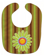 Load image into Gallery viewer, Heart Flower Green Baby Bib BB9055BIB