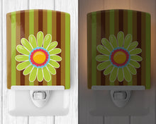 Load image into Gallery viewer, Heart Flower Green #2 Ceramic Night Light BB9055CNL