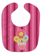 Load image into Gallery viewer, Flower Pot Pink Baby Bib BB9057BIB