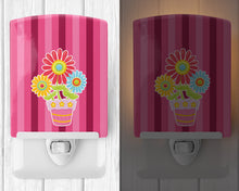 Load image into Gallery viewer, Flower Pot Pink Ceramic Night Light BB9057CNL