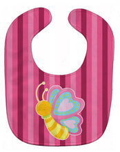 Load image into Gallery viewer, Butterfly Pink Baby Bib BB9058BIB