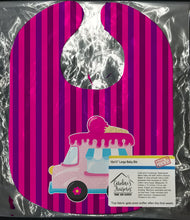 Load image into Gallery viewer, Ice Cream Truck Pink Baby Bib BB9059BIB