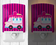 Load image into Gallery viewer, Ice Cream Truck Pink Ceramic Night Light BB9059CNL