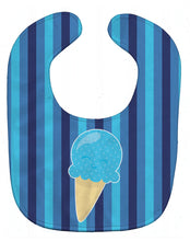 Load image into Gallery viewer, Ice Cream Cone Blue Baby Bib BB9062BIB