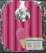 Load image into Gallery viewer, Ice Cream Cone Pink Baby Bib BB9064BIB