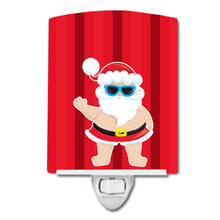 Load image into Gallery viewer, Beach Santa Claus #3 Ceramic Night Light BB9070CNL
