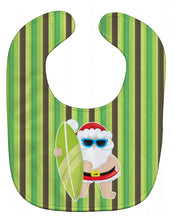Load image into Gallery viewer, Beach Santa Claus Baby Bib BB9072BIB
