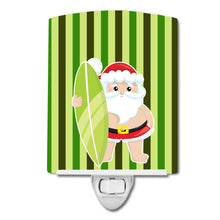 Load image into Gallery viewer, Beach Santa Claus #6 Ceramic Night Light BB9073CNL