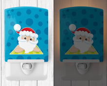 Load image into Gallery viewer, Beach Santa Claus #8 Ceramic Night Light BB9075CNL