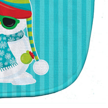 Load image into Gallery viewer, Beach Snowman Surfer Baby Bib BB9076BIB