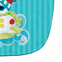 Load image into Gallery viewer, Beach Snowman Surfer Baby Bib BB9077BIB