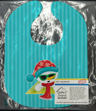 Load image into Gallery viewer, Beach Snowman Baby Bib BB9079BIB