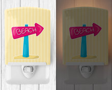 Load image into Gallery viewer, Beach Sign Ceramic Night Light BB9080CNL