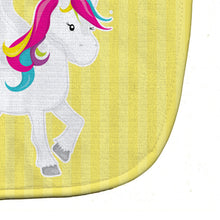 Load image into Gallery viewer, Unicorn Yellow Stripes Baby Bib BB9091BIB