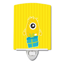 Load image into Gallery viewer, Birthday Monster with Present Ceramic Night Light BB9098CNL