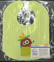 Load image into Gallery viewer, Birthday Monster Present Baby Bib BB9099BIB