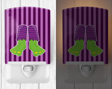 Load image into Gallery viewer, Halloween Frankenstein Feet Ceramic Night Light BB9104CNL