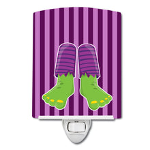 Load image into Gallery viewer, Halloween Frankenstein Feet Ceramic Night Light BB9104CNL