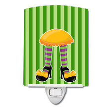 Load image into Gallery viewer, Halloween Witch's Feet Ceramic Night Light BB9106CNL