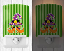 Load image into Gallery viewer, Halloween Witch's Feet #2 Ceramic Night Light BB9107CNL