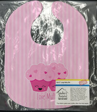 Load image into Gallery viewer, Love Muffins Baby Bib BB9127BIB