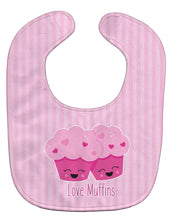 Load image into Gallery viewer, Love Muffins Baby Bib BB9127BIB