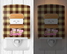 Load image into Gallery viewer, I love you Smores Ceramic Night Light BB9129CNL