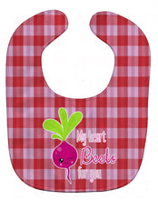 Load image into Gallery viewer, My heart Beets for You Baby Bib BB9132BIB