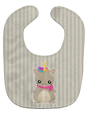 Load image into Gallery viewer, Mouse Unicorn on Stripes Baby Bib BB9144BIB