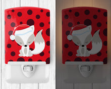 Load image into Gallery viewer, Black Haired Christmas Fairy #2 Ceramic Night Light BB9151CNL