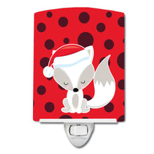 Load image into Gallery viewer, Black Haired Christmas Fairy #2 Ceramic Night Light BB9151CNL