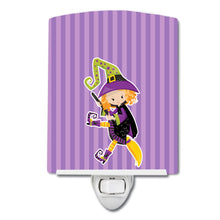 Load image into Gallery viewer, Halloween Witch Ceramic Night Light BB9153CNL
