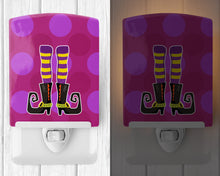 Load image into Gallery viewer, Halloween Witch's Legs Ceramic Night Light BB9159CNL