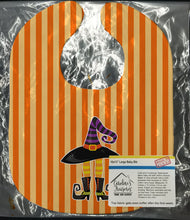 Load image into Gallery viewer, Halloween Witch's Hat and Legs Baby Bib BB9161BIB