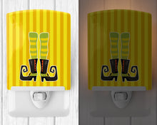 Load image into Gallery viewer, Halloween Witch's Legs #2 Ceramic Night Light BB9162CNL