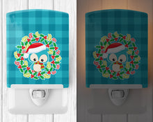 Load image into Gallery viewer, Christmas Owl Ceramic Night Light BB9172CNL