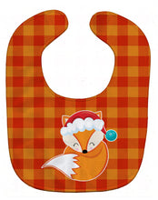 Load image into Gallery viewer, Christmas Fox Baby Bib BB9175BIB