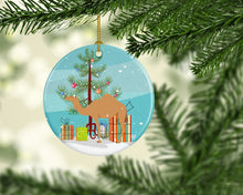 Load image into Gallery viewer, Arabian Camel Dromedary Christmas Ornament - Round Ceramic Ornament – Artist-Designed Keepsake Decoration BB9184CO1