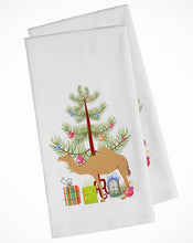 Load image into Gallery viewer, Arabian Camel Dromedary Christmas Kitchen Towels – Set of 2 - Decorative &amp; Absorbent Cotton | BB9184WTKT