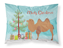 Load image into Gallery viewer, Bactrian Camel Christmas Fabric Standard Pillowcase – Artistic Decorative Front, White Back BB9185PILLOWCASE