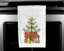 Load image into Gallery viewer, Bactrian Camel Christmas Kitchen Towels – Set of 2 - Decorative &amp; Absorbent Cotton | BB9185WTKT