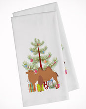 Load image into Gallery viewer, Bactrian Camel Christmas Kitchen Towels – Set of 2 - Decorative &amp; Absorbent Cotton | BB9185WTKT