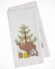 Load image into Gallery viewer, F1 Hybrid Camel Christmas Kitchen Towels – Set of 2 - Decorative &amp; Absorbent Cotton | BB9186WTKT