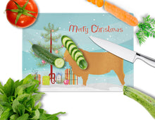Load image into Gallery viewer, Highland Cow Christmas Glass Cutting Boards – Durable, Decorative Kitchen Art Large BB9187LCB