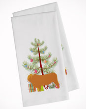 Load image into Gallery viewer, Highland Cow Christmas Kitchen Towels – Set of 2 - Decorative &amp; Absorbent Cotton | BB9187WTKT