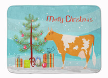 Load image into Gallery viewer, Guernsey Cow Christmas Machine Washable Memory Foam Mat BB9188RUG