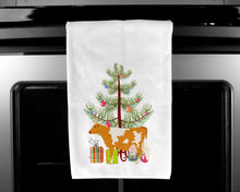 Load image into Gallery viewer, Guernsey Cow Christmas Kitchen Towels – Set of 2 - Decorative &amp; Absorbent Cotton | BB9188WTKT