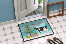 Load image into Gallery viewer, Holstein Cow Christmas Doormat - 24x36 Decorative Floor Mat – Indoor/Outdoor Rug with Artistic Flair BB9189JMAT