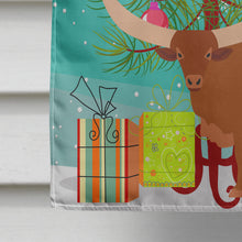 Load image into Gallery viewer, Ankole-Watusu Cow Christmas Flag Canvas House Size BB9190CHF