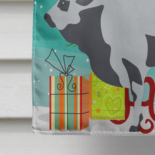 Load image into Gallery viewer, Hungarian Grey Steppe Cow Christmas Flag Canvas House Size BB9191CHF